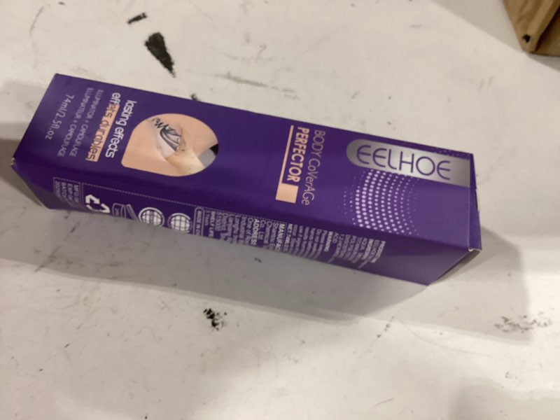 Condition photo showing As Is for tattoo cover up makeup waterproof, body coverage perfector tattoos scars blemishes spots with 24hr long lasting, full coverage sweatproof transfer resistant concealer for face body 2.5 oz, 03 tan deep