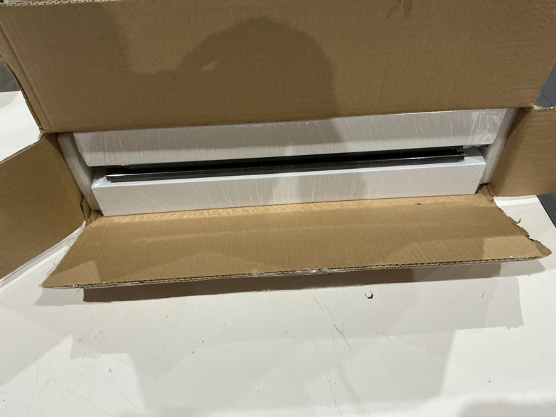 Condition photo showing Good Condition for 2 pack pull out cabinet organizer 22" deep,full extension 3 slide rails slide out drawers with raising pad for framed cabinets,expandable width (12.3"-20.5"),no drill roll out shelf,white white 22"d x 12.3"-20.5"w(2pack)