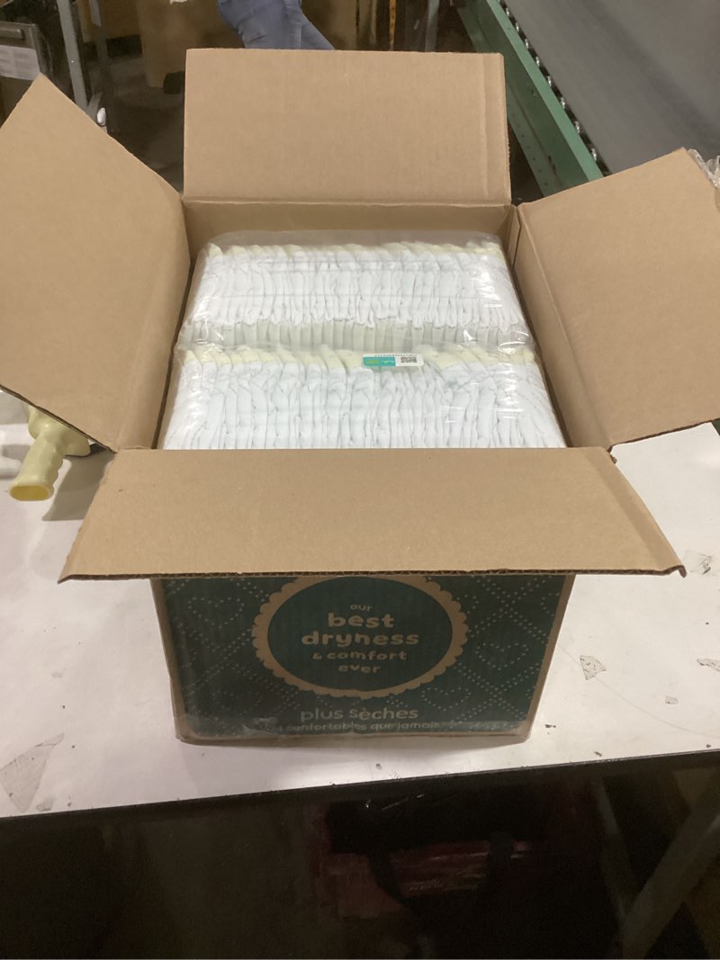 Condition photo showing New/Like New for Pampers Swaddlers Diapers, Size 1 (8-14 lbs), 198 Count, Absorbent, Keeps Baby Dry and Comfortable, Skin Safe Disposable Baby Diaper (Packaging May Vary) Size 1 198