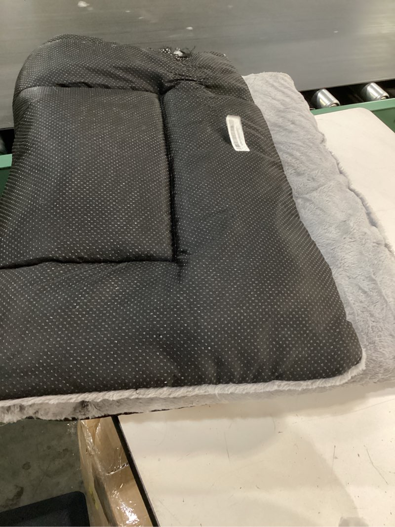 Condition photo showing As Is for dog beds crate pad for medium/large dogs fit dog crates,washable & anti-slip kennel pad for dogs cozy sleeping mat,gray 42inch 42.0"l x 28.0"w x 1.0"th gray