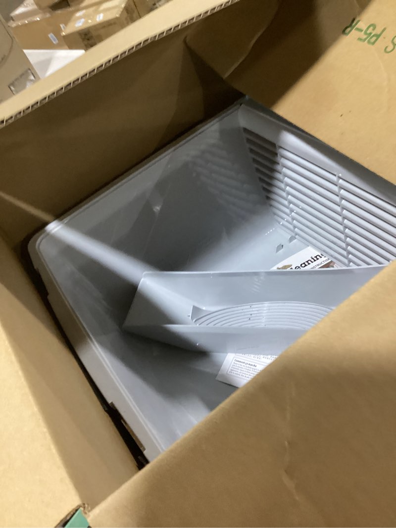 Condition photo showing As Is for Omega Paw Elite Self Cleaning Roll 'n Clean Litter Box, Midnight Black, Large (EL-RA20-1) Midnight Black Large