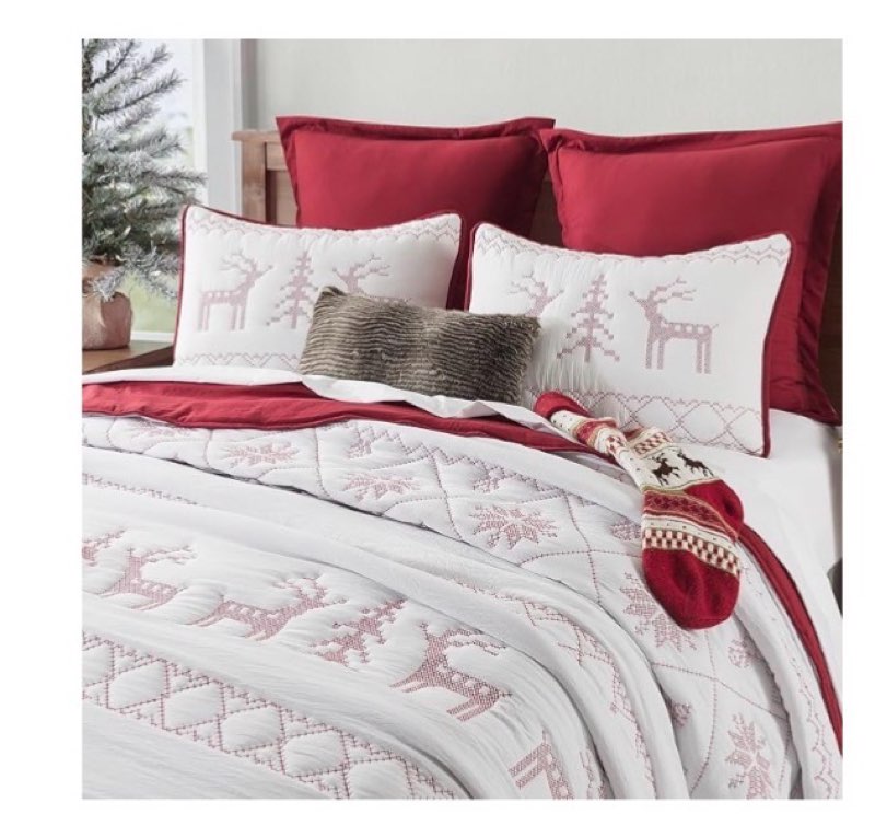 wdcozy christmas king size quilt bedding sets with pillow shams, beige lightweight soft bedspread coverlet, thin comforter bed cover, all season, 3 pieces, 104x90 inches beige king