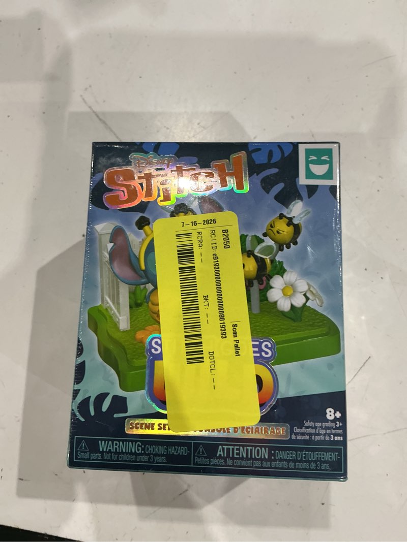 Condition photo showing Good Condition for happy haul disney stitch goes wild scene setters blind box collectible figure with scenic base & accessories, 3 in tall, short-run drop, ages 8+