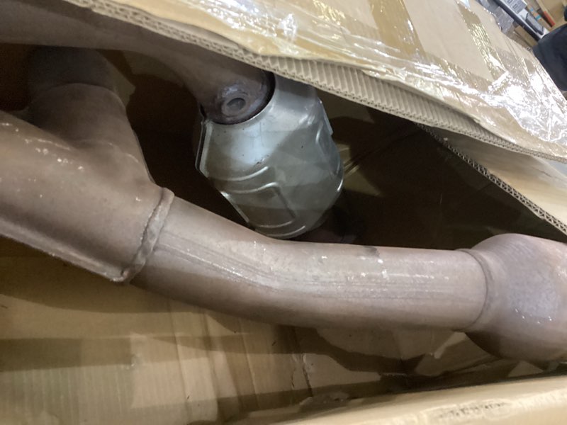 Condition photo showing As Is for Walker Ultra EPA 50497 Direct Fit Catalytic Converter 3.625" Inlet (ID) 3" Outlet (OD) for Chevrolet Silverado 1500