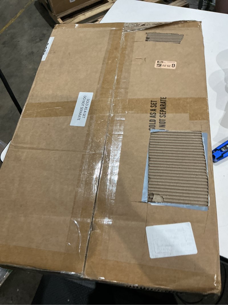 Condition photo showing Good Condition for cast iron griddle for gas grill, 25" x 16" nonstick flat top grill griddle plate, no seasoning required, heavy duty outdoor bbq griddle with grease drain for camping, tailgating and backyard cooking 25" x 16" x 3"