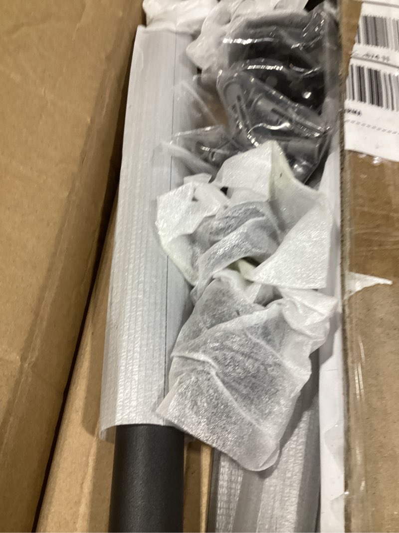 Condition photo showing New/Like New for DIYHD 2 Tier Ceiling Mount Black Shelf Bracket,U Shape Pumbing Pipe Kitchen Storage Brackets (No Planks), 37" Bracket-2 Pairs 37" Bracket (2 Pairs + No Planks)