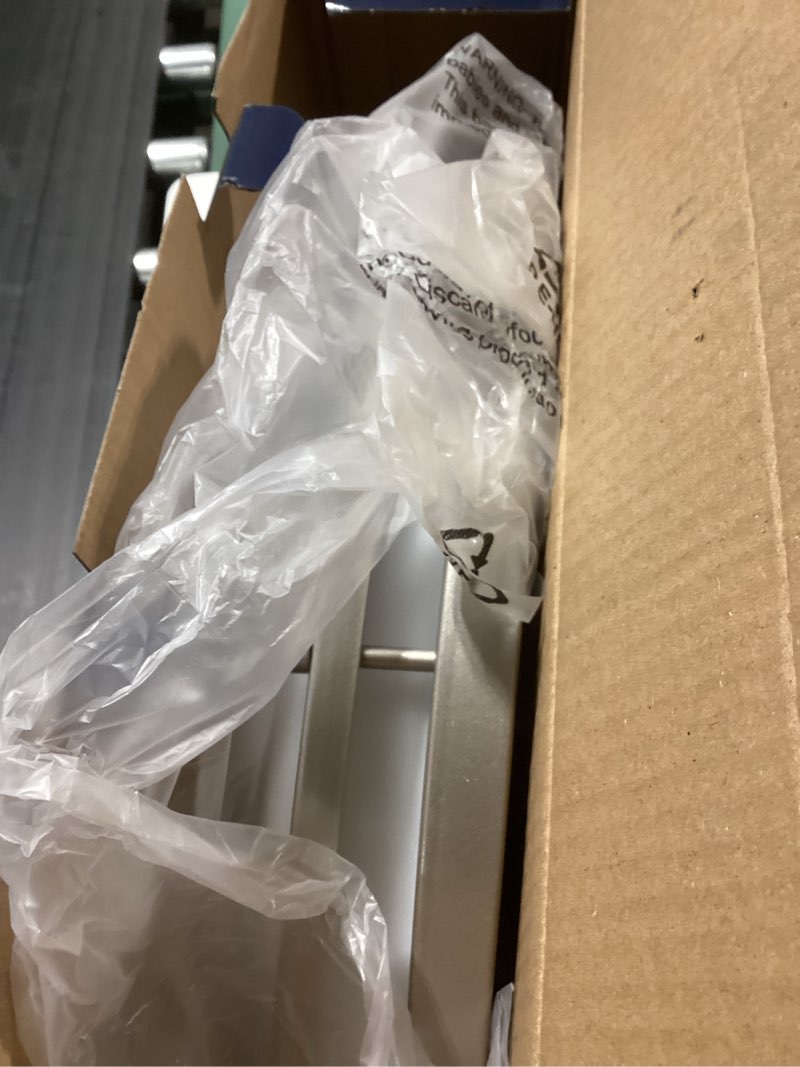 project source 17-in satin nickel indoor 1 -light led tunable white flush mount light plastic shade