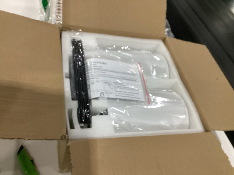 Condition photo showing New/Like New for Battery Operated Wall Sconces Set of Two,Wireless Rechargeable Wall Light With Remote Control, Dimmable, Amber Light/Warm White/Natural White/Daylight/RGB, Timer,for Living Room,Bedroom,Entryway,Black Black 20.6 Inch