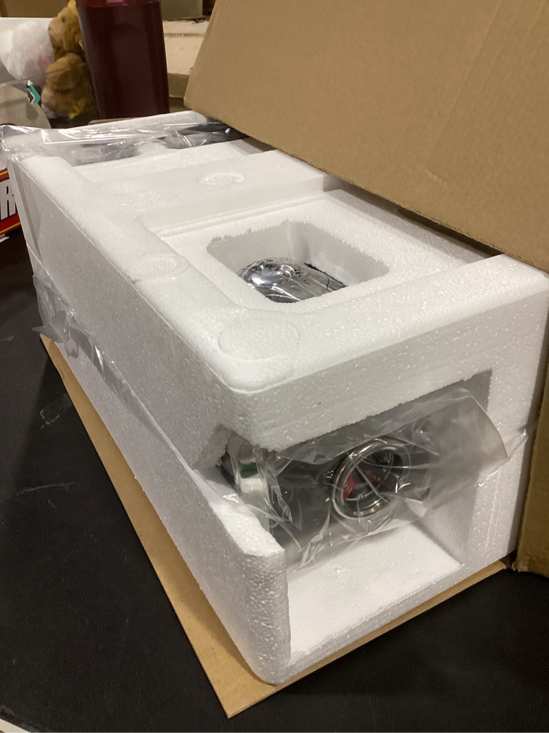 Condition photo showing New/Like New for 20Bar Espresso Machine, Compact Espresso Maker with Milk Frother, Stainless Steel Coffee Machine for Cappuccino&Latte, 42oz Water Tank, Visible Pressure Gauge, Home&Office, Silver