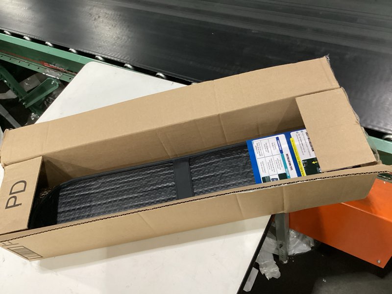 Condition photo showing Good Condition for econour accordion car windshield sun shade | car sun visor to protect harmful uv rays | foldable automotive windshield sunshades | window sun blocker to keep your vehicle cool & comfort - 58" x 28" large