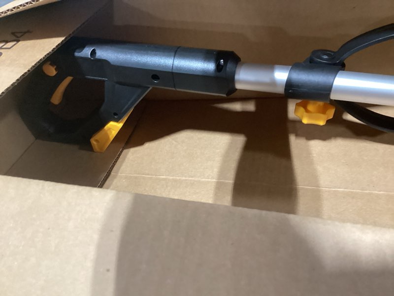 Condition photo showing Good Condition for Cordless Snow Shovel Compatible with DeWalt 20V MAX Battery (Tool Only), 11" Lightweight Electric Snow Blower with 20FT Max Throw & Adjustable Handle, Snow Thrower for Driveway, Deck, Patio & Steps Black+Yellow