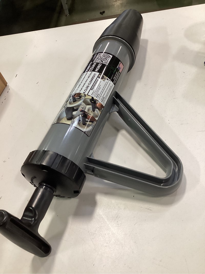 Condition photo showing Good Condition for JJJOHNNY Jolter JJR-304 UUSA Made PPOWER Toilet PLUNGGER ONE PUUSH