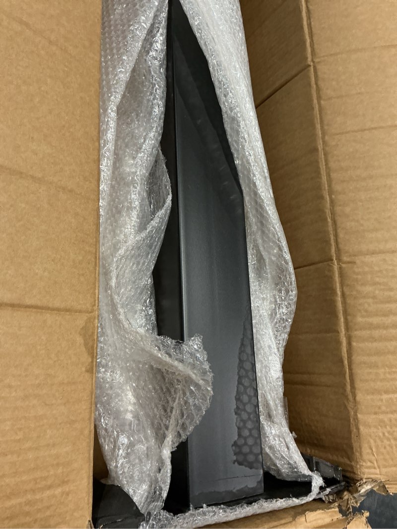 Condition photo showing Good Condition for 43" heavy duty galvanized steel mailbox post - rustproof 4x4 black in-ground mount, usps compliant, easy diy installation for standard mailboxes