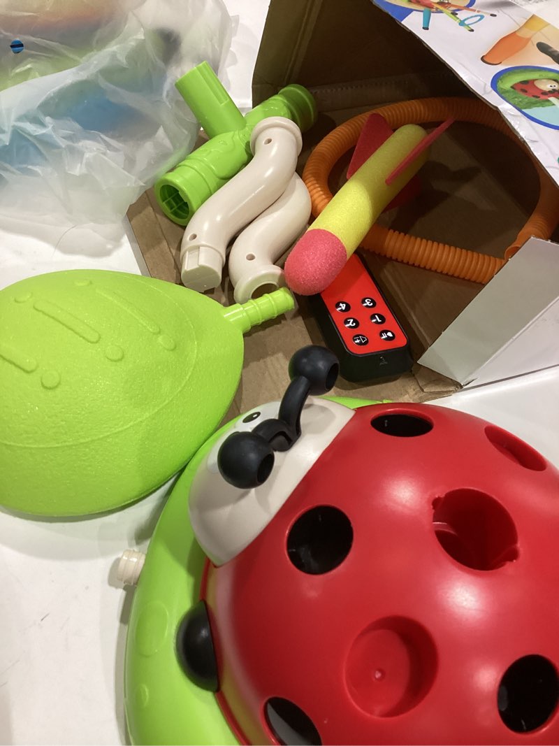 Condition photo showing Good Condition for engfa 3 in 1 musical jump, toss ring game and stomping launch rocket launcher for kids toys for girls boys 3-5, sports & outdoors toy for ages 5-7 with remote control outside toys for kids ages 4-8