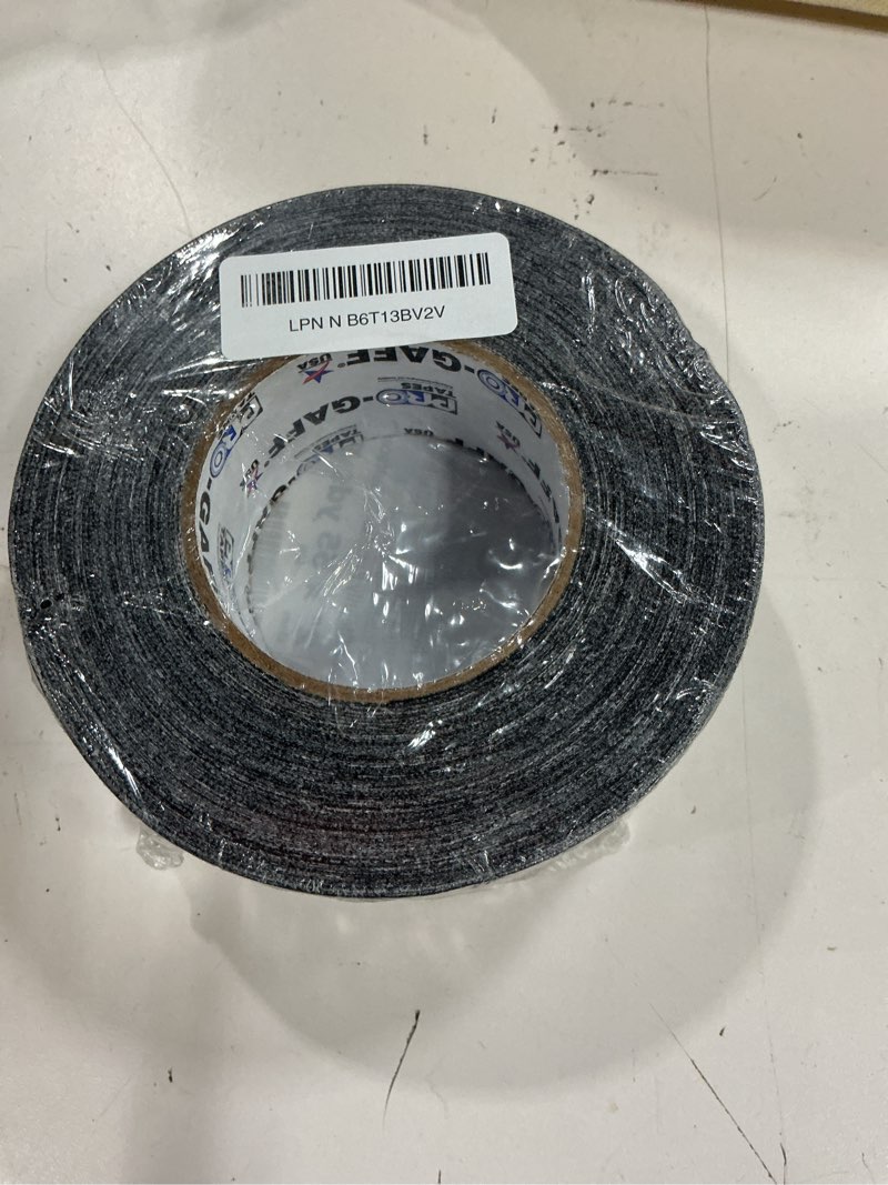 Condition photo showing New/Like New for pro gaffer gaffers tape, 2 in x 55 yd, black 1