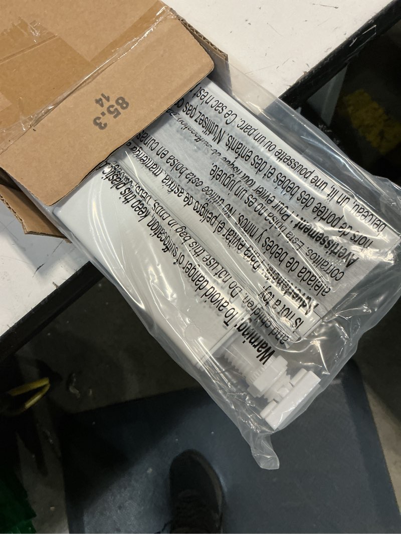 Condition photo showing Good Condition for lazblinds no tools no drill cordless cellular shades, top down bottom up (tdbu) honeycomb shades for home, blackout light blocking thermal insulation blinds for windows, 34" w x 64" h, white blackout - white 34" w x 64" h