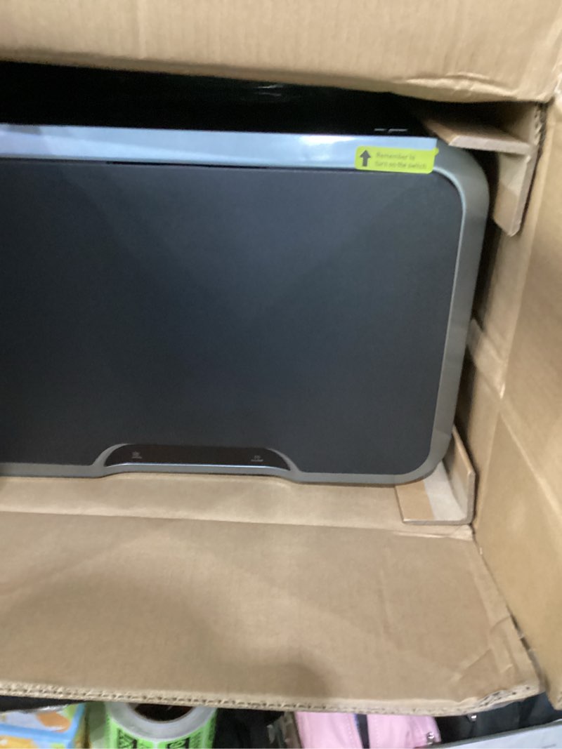 Condition photo showing Good Condition for eko mirage-t 50 liter / 13.2 gallon touchless rectangular motion sensor trash can, brushed stainless steel finish mirage 50l - stainless steel