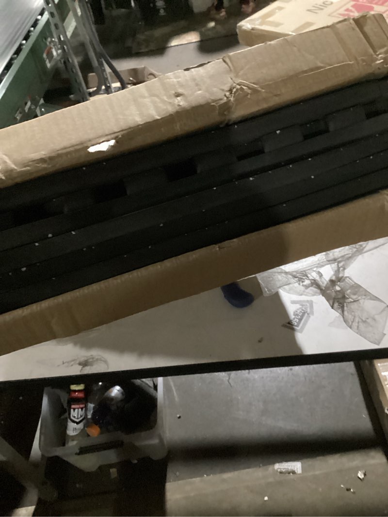 Condition photo showing Good Condition for AIRHOP 0.56in Thick 24 Sq Ft Exercise Equipment Mats, 6 Tiles Upgraded Rubber Top with High Density EVA Foam, Large Interlocking Puzzle Gym Flooring for Home Gym, Heavy Weight Workout, 24 x 24in Black/White 24 Sq Ft (6 Tiles)