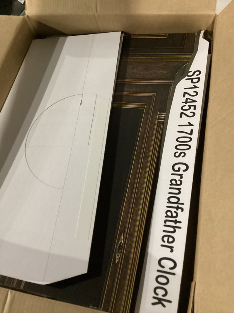 Condition photo showing New/Like New for sp12452 1700s grandfather clock cardboard cutout standee standup