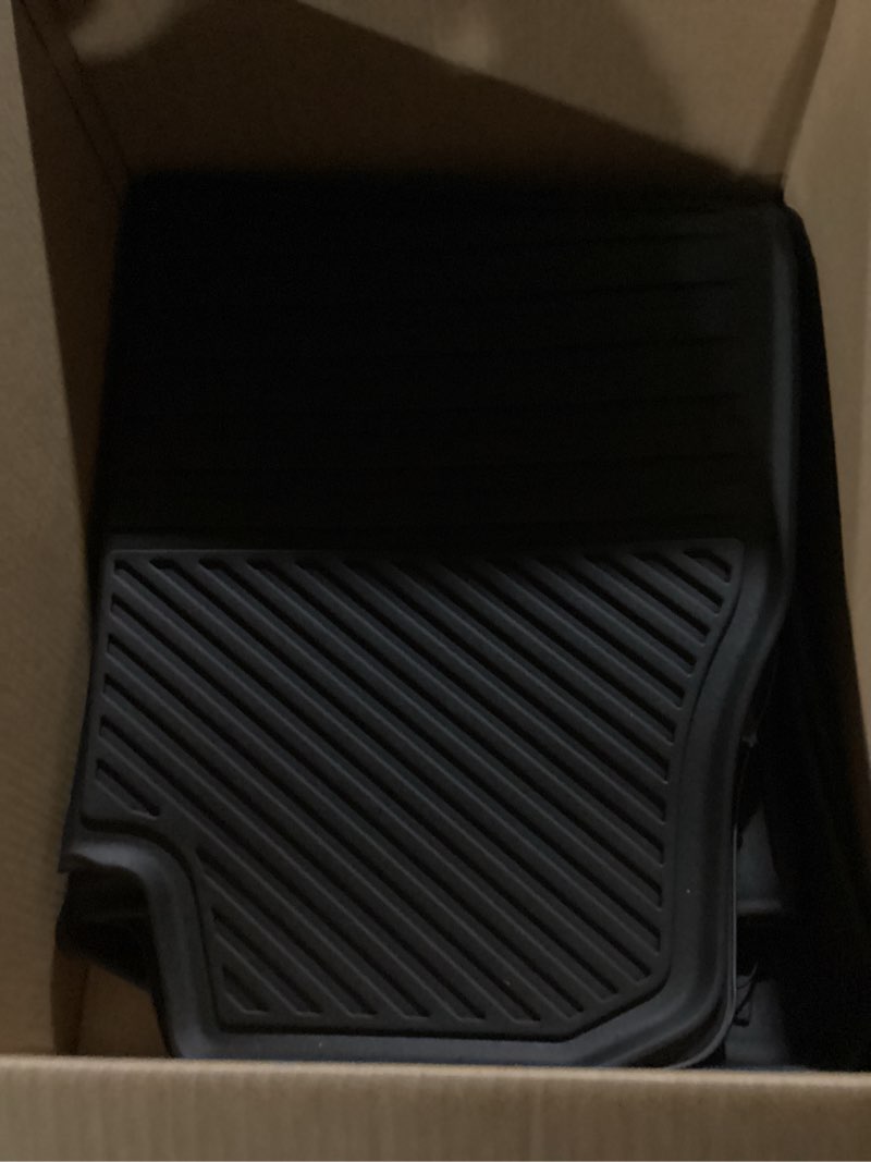 Condition photo showing New/Like New for floor mats for 2026 toyota rav4 hybrid upgrade trunk mat with backrest mat all weather tpe floor liners fit for toyota rav4 anti-slip full set car accessories(not for limited with subwoofer and phev) for toyota rav4 all mats
