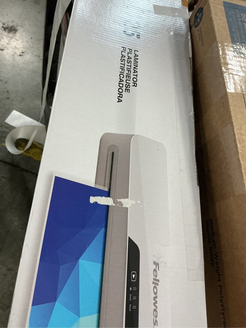 Condition photo showing New/Like New for halo 125 12.5 in. laminator with pouch starter kit