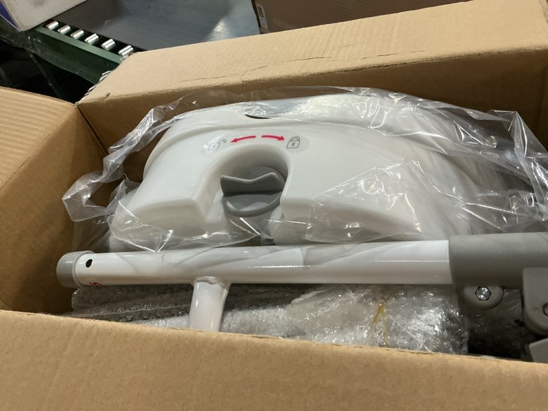 Condition photo showing Good Condition for raised toilet seat with handles for elderly - toilet seat risers for seniors with adjustable padded arms - elevated toilet safety seat for standard or elongated commode