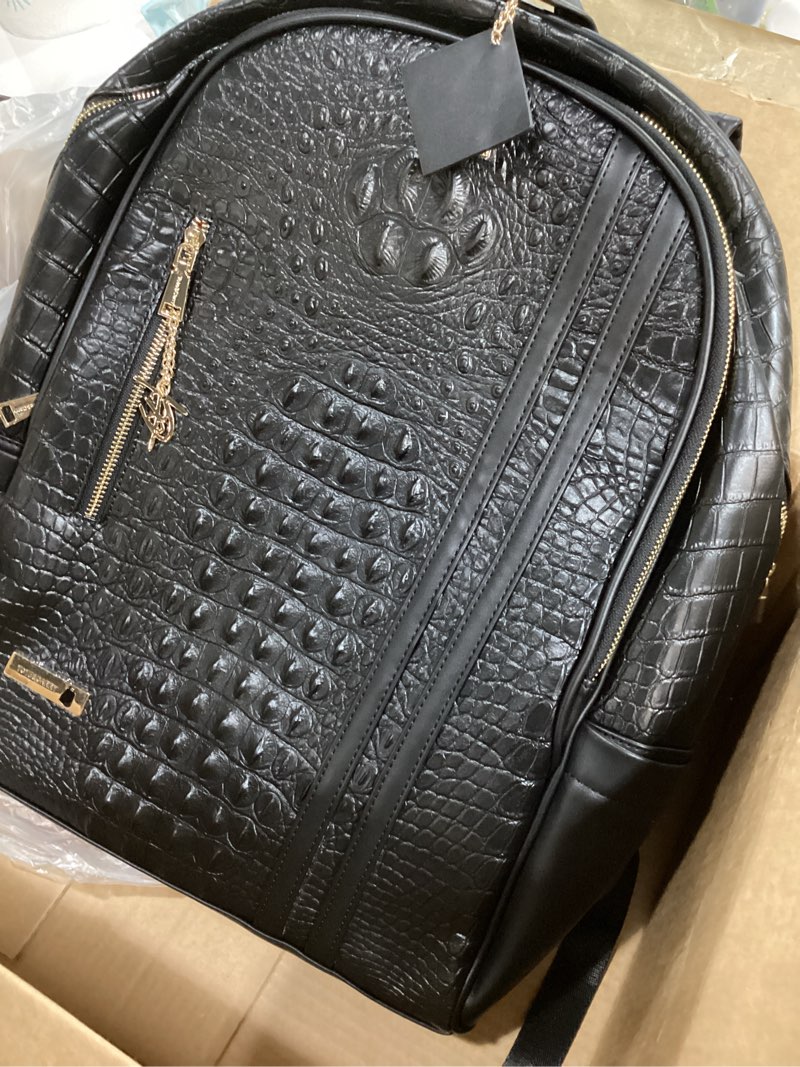 Condition photo showing New/Like New for Tote&Carry Apollo BFF Backpack for Women, Vegan Leather, Water-Resistant, Carry-On Luggage for Trave