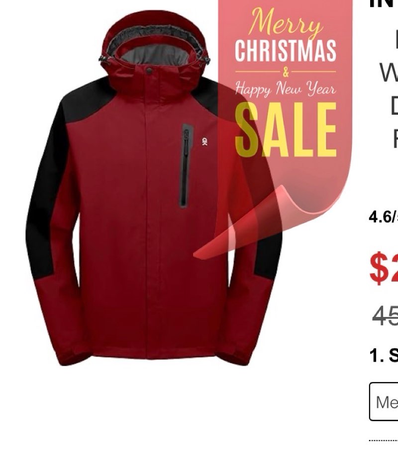 Little Donkey Andy Mens Packable Waterproof Ultralight Rain Jacket Lightweight Hooded Raincoat Hikin