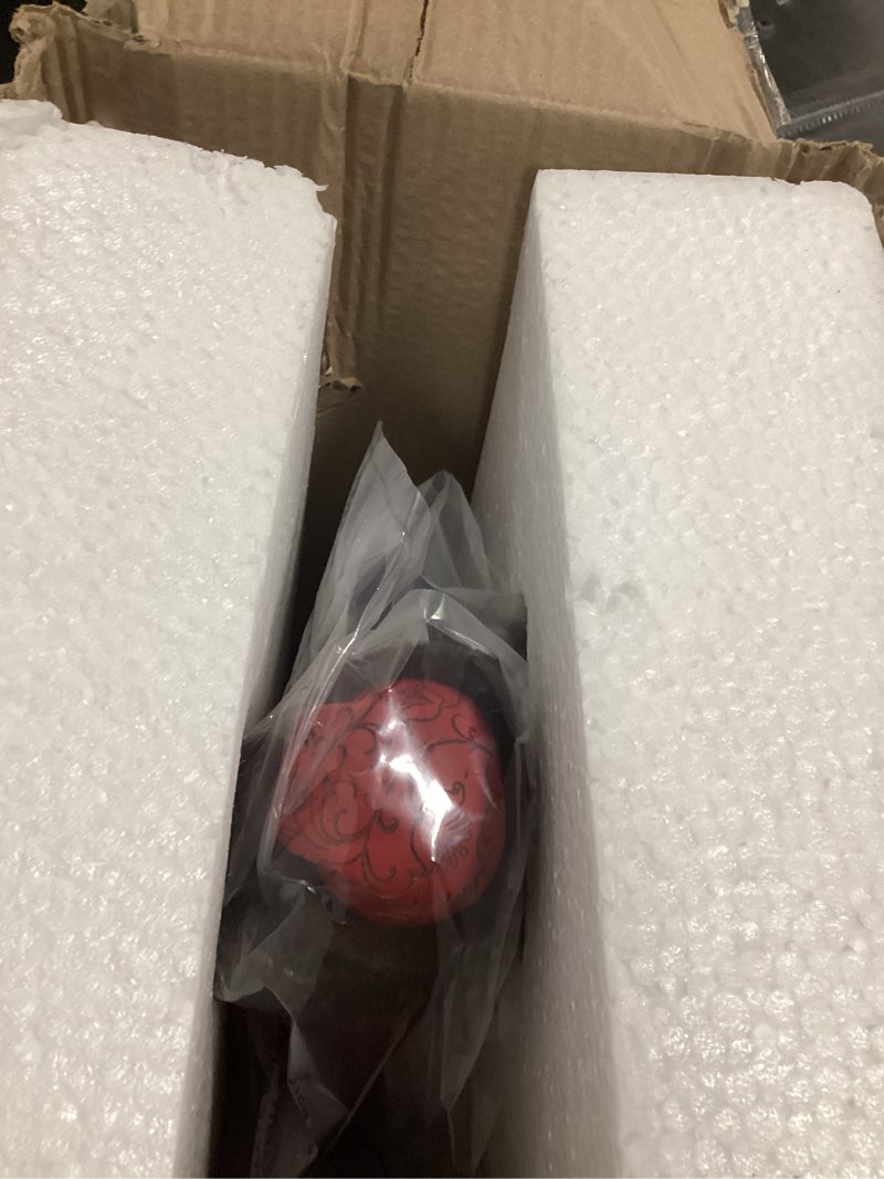 Roman 133558 Santa with Animals Atskirt Figurine, 15.5 inch, Red