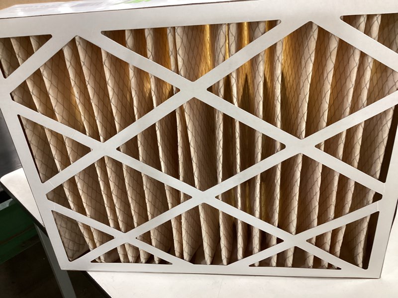 Condition photo showing New/Like New for airpurete 20x25x5 merv 11 air filter, replacement for lennox x6673, honeywell fc100a1037, pleated hvac ac furnace filters for home (actual size: 19.75 x 24.75 x 4.38) | 3-pack