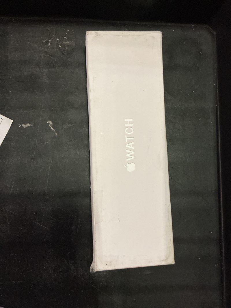 Condition photo showing New/Like New for apple watch series 11 [gps 46mm] smartwatch with jet black aluminum case with black sport band - m/l. sleep score, fitness tracker, health monitoring, always-on display, water resistant jet black aluminum case w/ black sport band 46mm case + medium/large band gps without applecare+