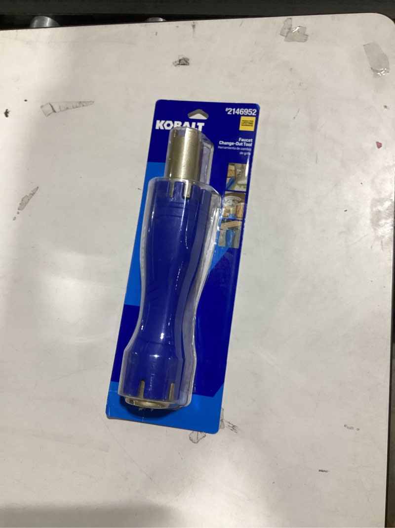 Condition photo showing New/Like New for Kobalt Faucet change-out tool