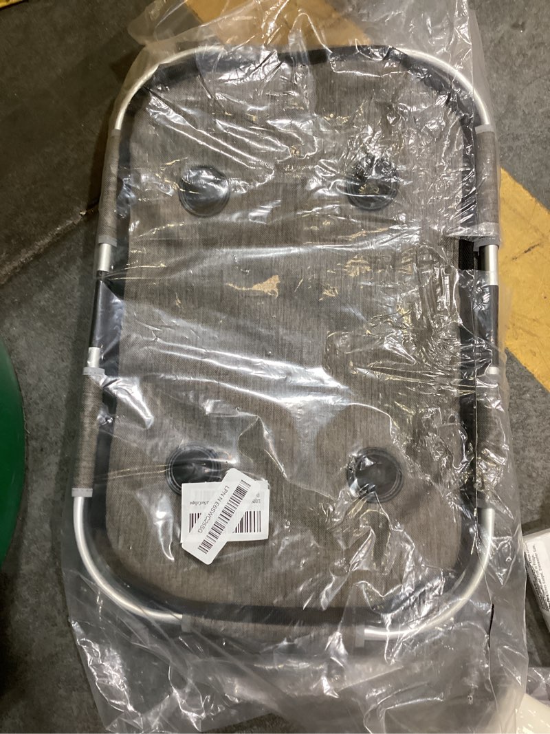 Condition photo showing New/Like New for liqing 35l large picnic basket 2 layers of internal pockets leak-proof and insulated ?folding with internal support for enhansed stability, wedding gifts for couple(grey) gray 35l