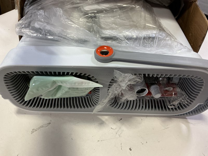 Condition photo showing Good Condition for Flat Mop and Bucket System - Mop and Bucket with Wringer Set for Home | Wet Dry Mop for Apartment, Tiny Home, Windows, Wall, Hardwood Floor, RV with 6 Reusable Microfiber Cloth