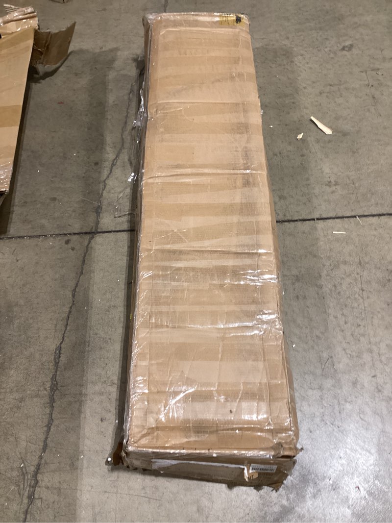 Condition photo showing As Is for (incomplete box 1/2) dwvo queen size bed frame with bookcase headboard and 4 storage drawers, rgb led bed frame with type-c & usb charging station storage headboard bed, no box spring needed, noise free, antique white antique white queen