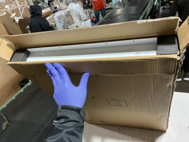 Condition photo showing Good Condition for yuzzy 24" x 36" shed windows with tempered glass and fiberglass screen, 2 pack small sliding windows for shed, chicken coop, playhouse, household, garage, barns (white) 24"x36" white
