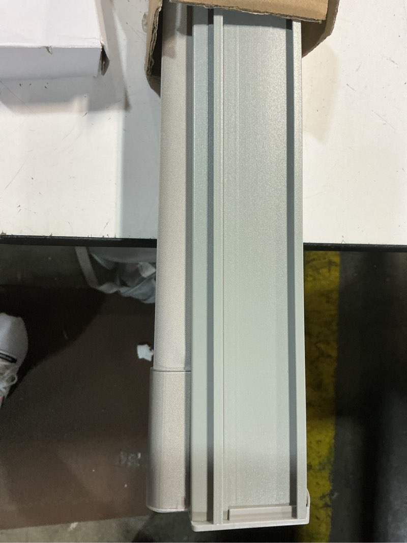 Condition photo showing Good Condition for smonter cordless blackout roller shades for windows- room darkening roller blinds with valance, high shading & uv protection, 47" w x 72" h, grey 47"w x 72"h grey