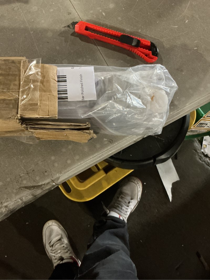 Condition photo showing Good Condition for seachrome 18 inch bathroom wave grab bar polished finish 18 polished