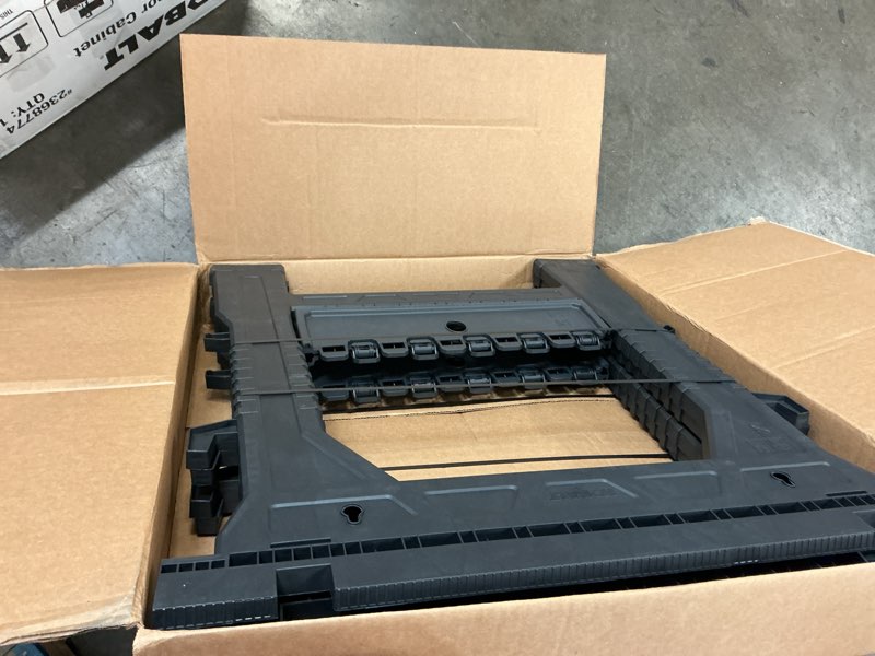 Condition photo showing New/Like New for kobalt 2-pack 27-in w x 32-in h plastic saw horse (1000-lb capacity)