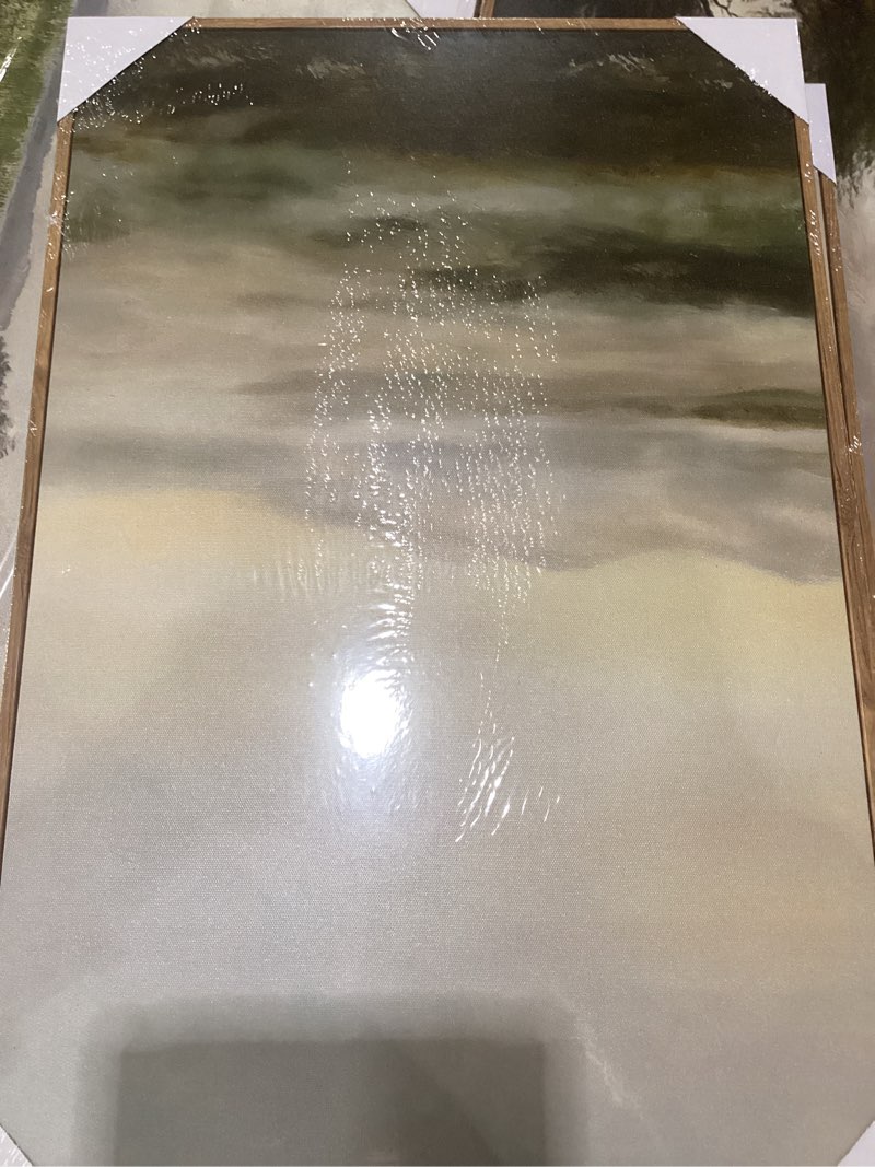 shenify vintage framed wall art cloud in sky landscape scenery rustic home decor retro decorations for farmhouse hallway bedroom ready to hang wall artwork - 12x16in  natural framed cloud in sky 16l\" x 12w\" x  natural