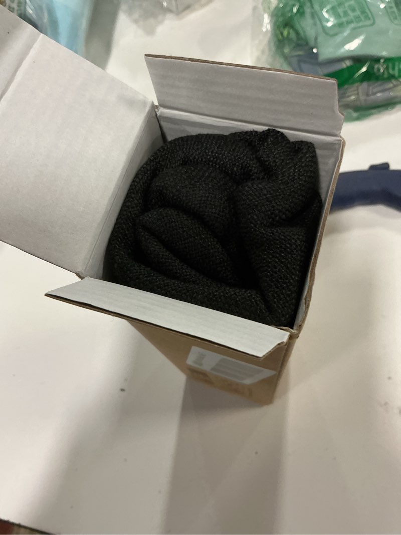 Condition photo showing New/Like New for MADIZZ Set of 2 Linen Throw Pillow Covers 18x18 Inch Black Soft Decorative Cushion Cover for Sofa Bedroom Pillow Shell Black 18 x 18-Inch