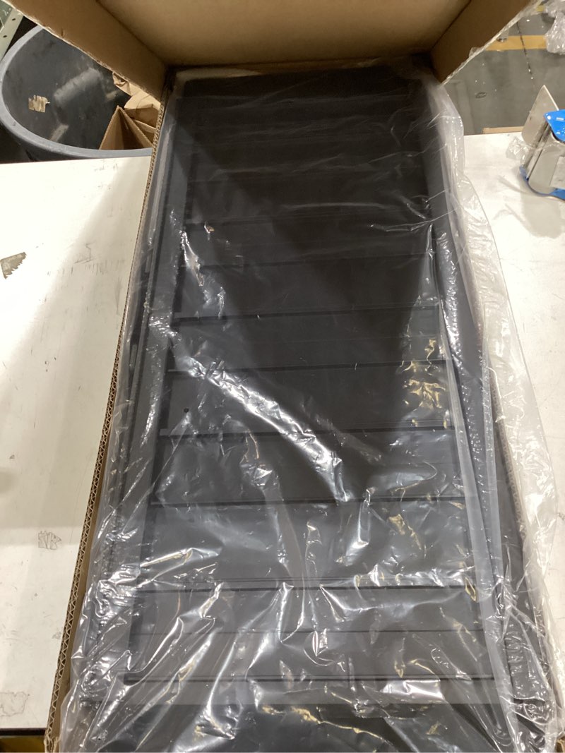 Condition photo showing Good Condition for black aluminum ramp 3ft, with non-slip surface wheelchair ramp, folding portable wheelchair ramps for home steps,scooter ramp for car, stairs, doorways, curbs, 800 lbs weight capacity, 28.3" w x 36''l metal 3ft(using height 3-9'')