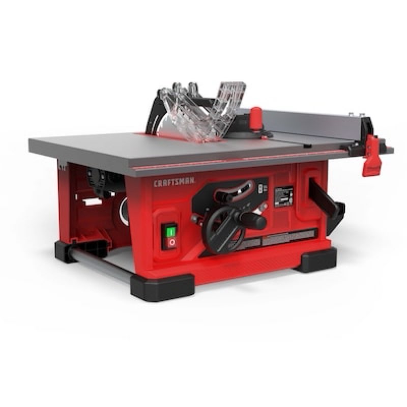 craftsman 8.25-in 13.0 -amp 120.0 -volt portable benchtop table saw