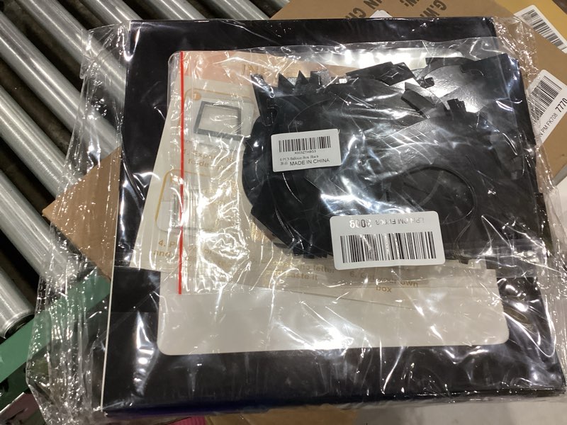 Condition photo showing Good Condition for Ledido Black Transparent Balloon Boxes With 78 Letters, Letter Box for Baby Shower Clear Baby Box Black Balloon Boxes for Birthday, Bridal Shower, Graduation Prom Party Decoration, 6 PCS 6PCS Boxes Black