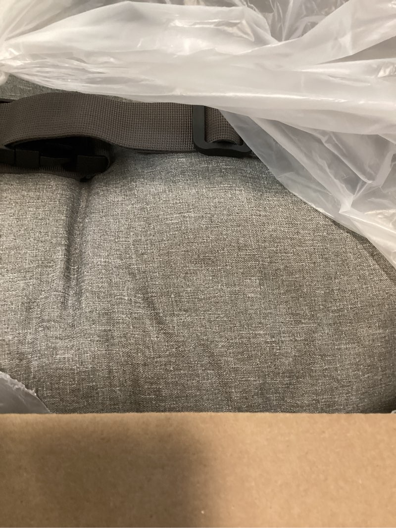 Condition photo showing Good Condition for jacko & co premium dog car seat – safe & cozy travel bed and carrier for small dogs, puppies, pets up to 25 lbs, clip-on leash & storage pockets, water-resistant, machine washable (grey small) v1 grey small (1-25lbs)
