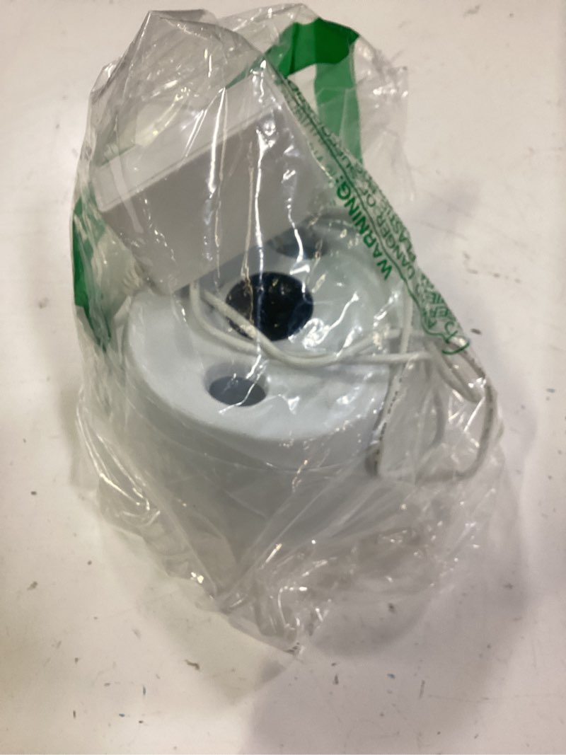 Condition photo showing As Is for dental ultrasonic retainer cleaner machine: 45khz dental cleaning pod with digital timer & 200ml, cleaning for dentures, mouth guards, aligners, night guards, braces, toothbrush heads & jewelry, white