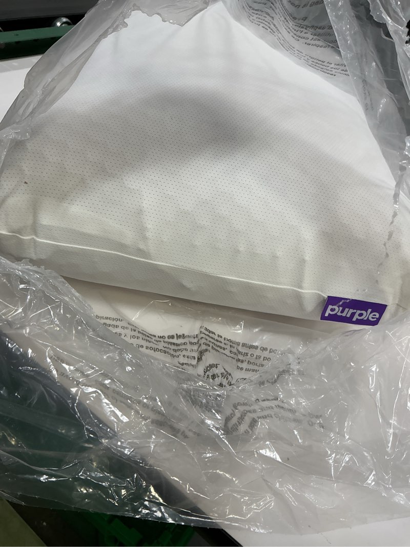 Condition photo showing Good Condition for Purple Harmony Pillow – Talalay Latex Foam Cooling Pillow for Combo or Side Sleepers, 360º Hex GelFlex Grid for No-Pressure Support and Luxurious Weightless Feel - Standard, Medium Feel, Med Height