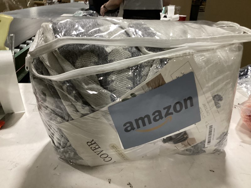 Condition photo showing Good Condition for haomaijia boho sofa covers couch covers for 3 cushion couch sofa pet friendly soft thick non slip couch cover for dogs washable sectional couch covers l shape furniture protector (grey, 91"x134") grey 91"x134"