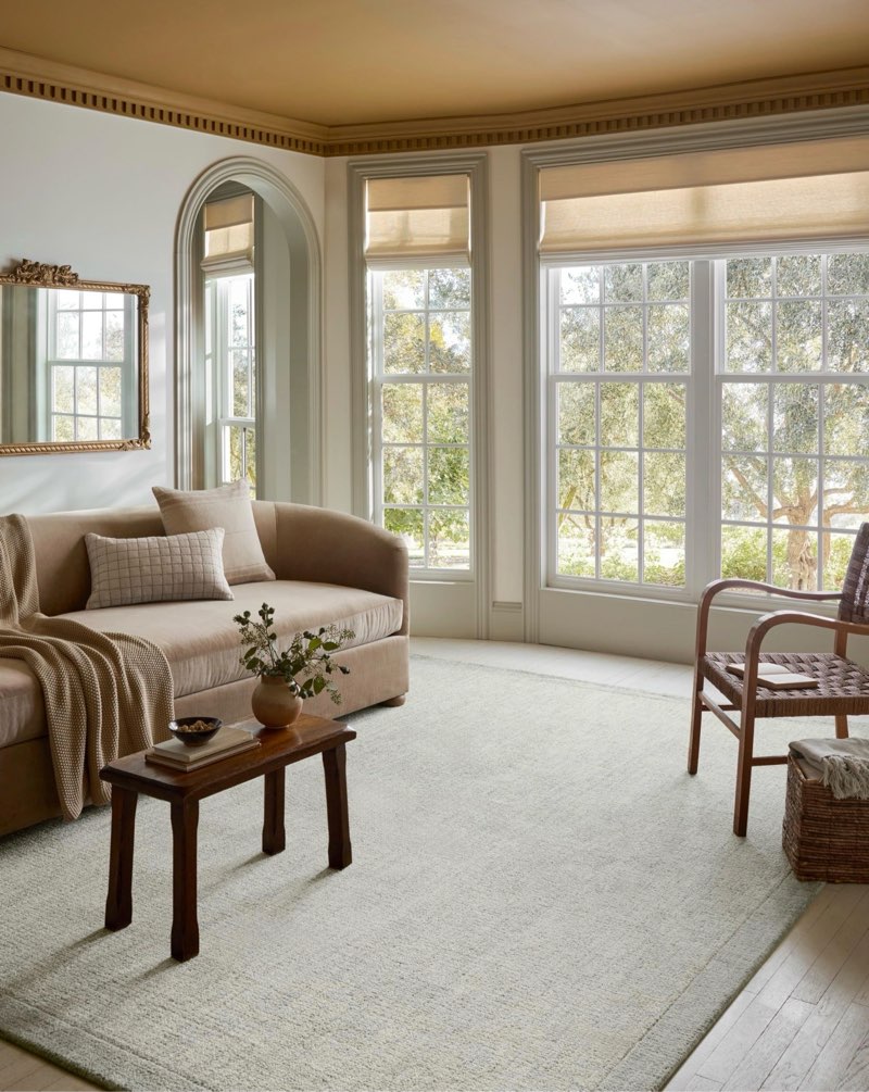 Loloi Magnolia Home by Joanna Gaines Henley Collection HNY-01 Ivory/Spa (Unknown Size) Area Rug