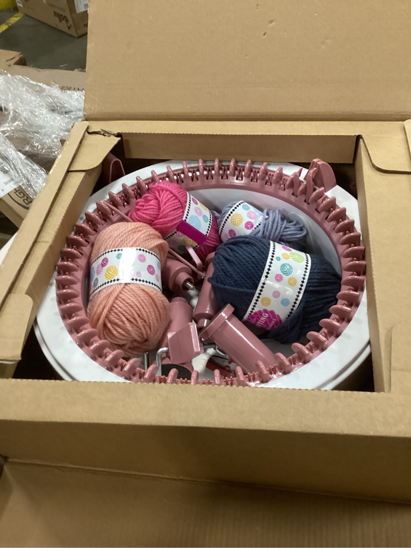 Condition photo showing Good Condition for BZVV Knitting Machine for SENTRO 48 Needles Smart Knitting Crochet Machine with Row Counter for Adults and Beginners, Knitting Board Rotating Double Loom, Weaving Loom Machine Kit New Year Gifts Upgraded version